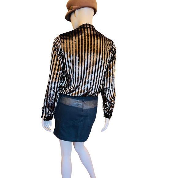 House of Harlow X Revolve Top Blouse V Wrap Neckline Sz XXS - Picture 2 of 13